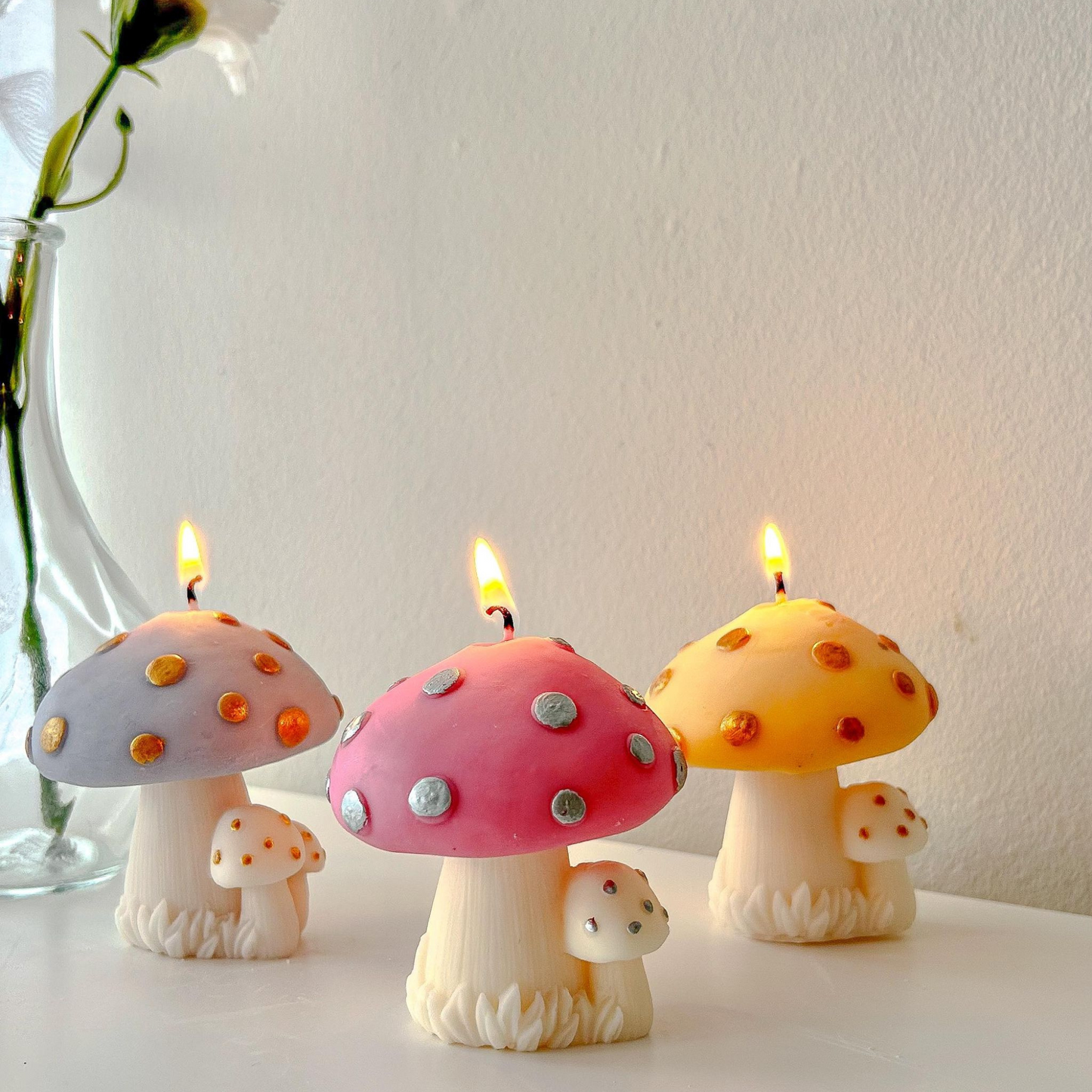 Mushroom Candle