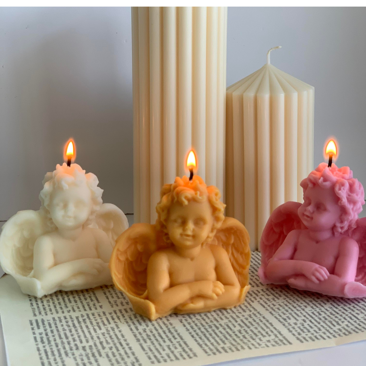 Cute Angel Candle