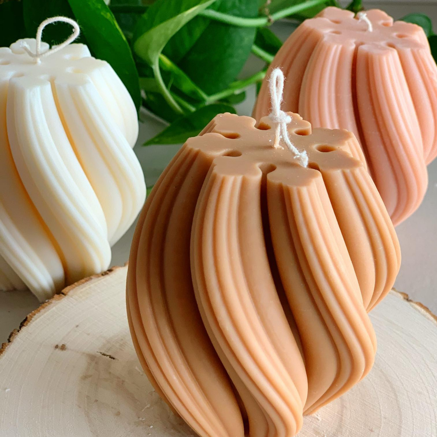Swirl Candle